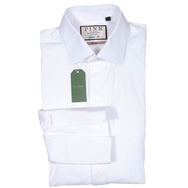 Thomas Pink White French Cuff Shirt