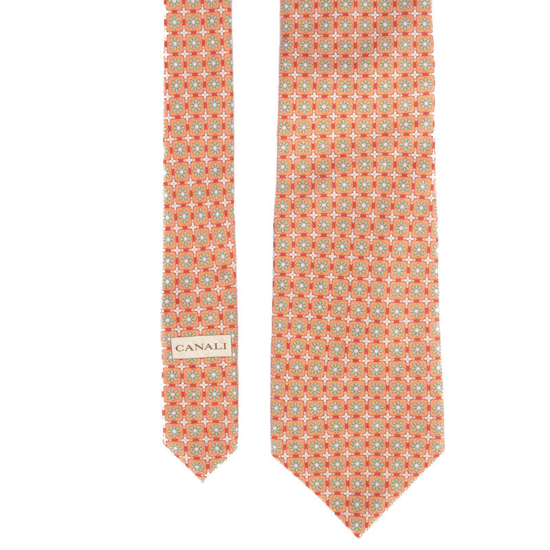 Multicoloured Pattern Tie