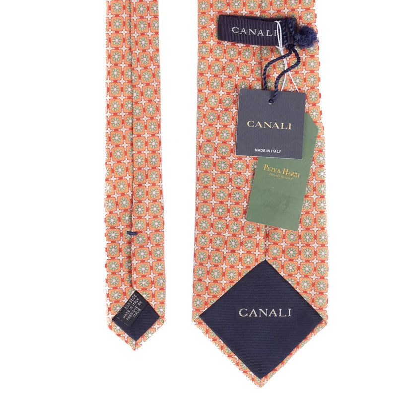 Multicoloured Pattern Tie