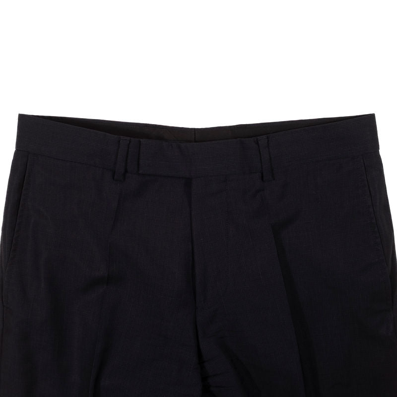 Boss Navy Checks Business Suit