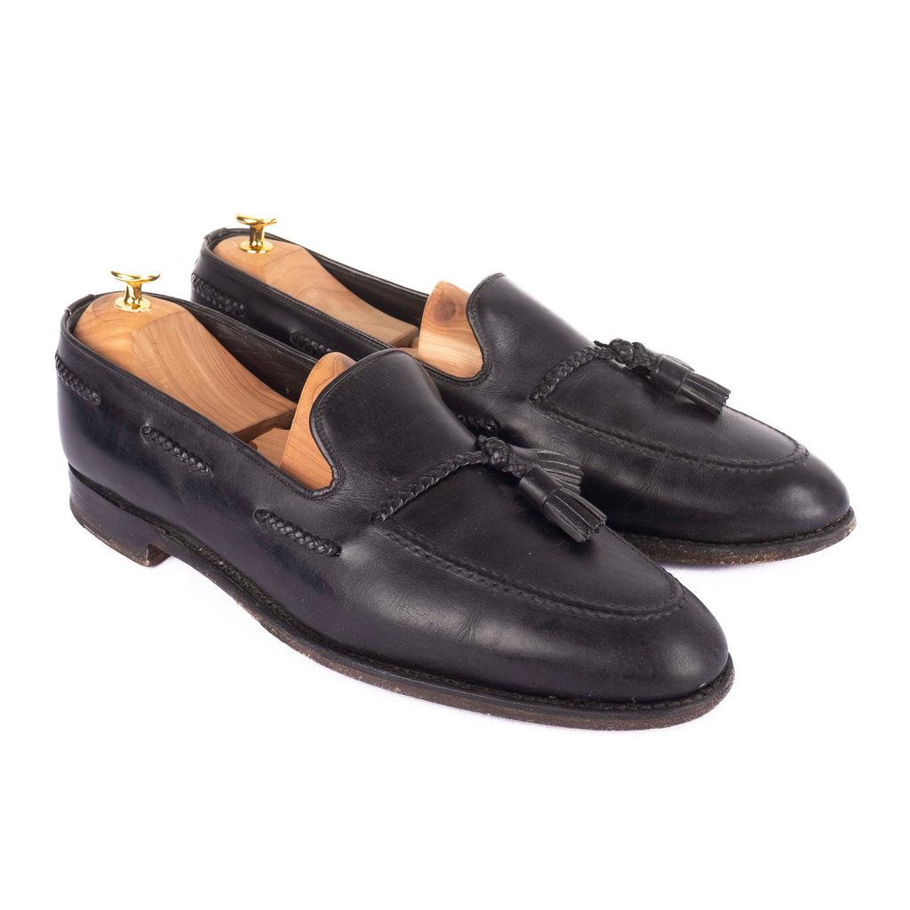 Black Tassel Loafers