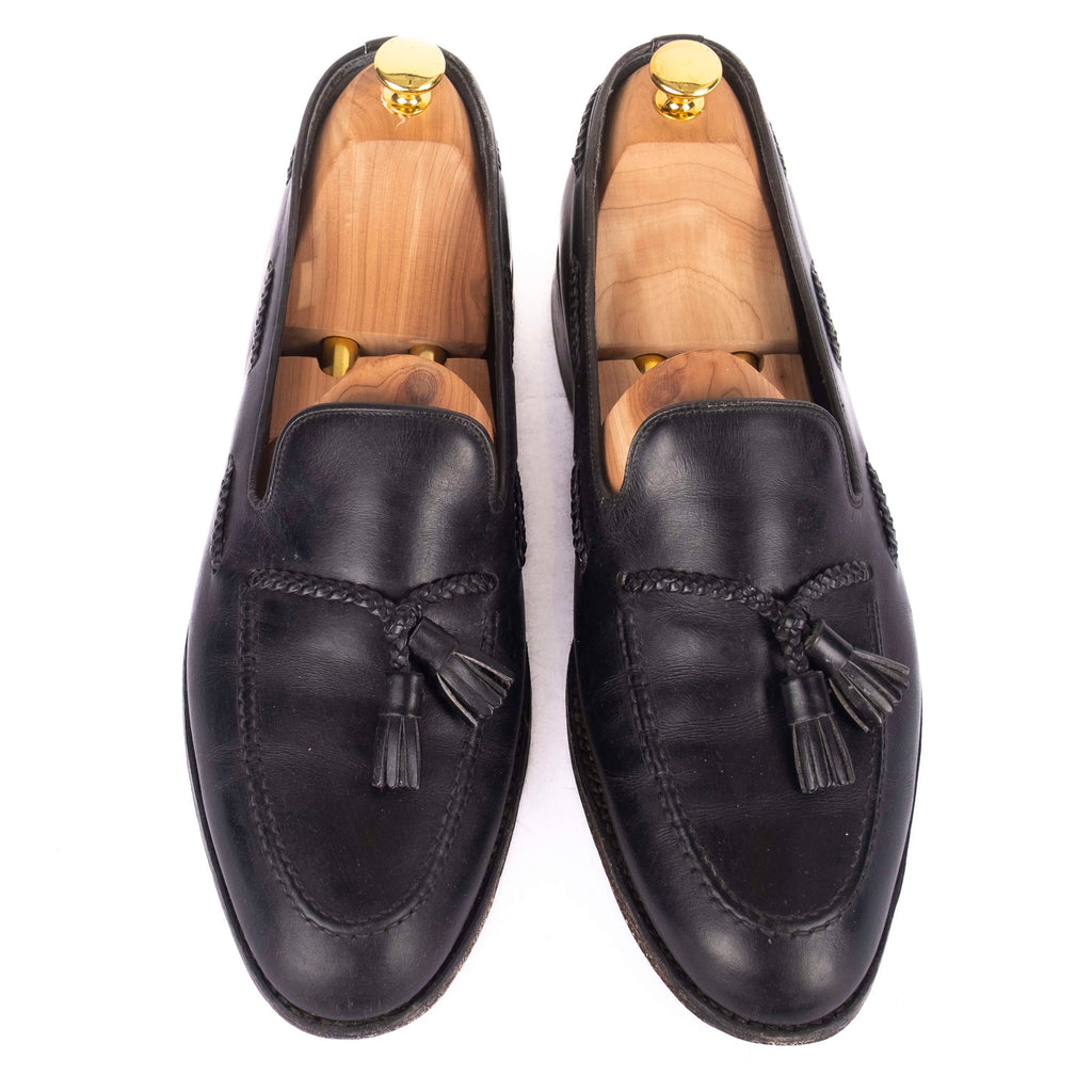 Black Tassel Loafers