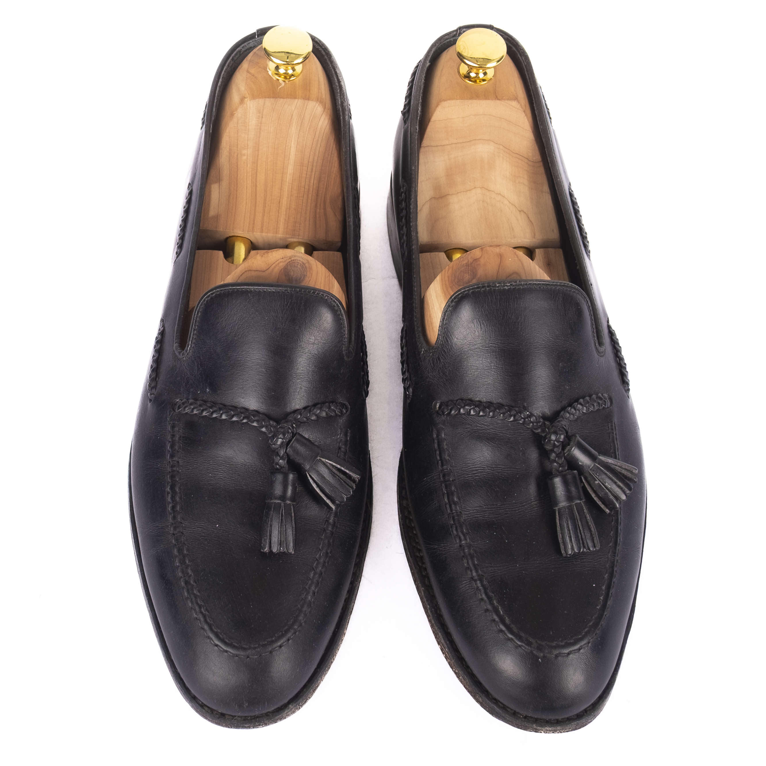 Black Tassel Loafers