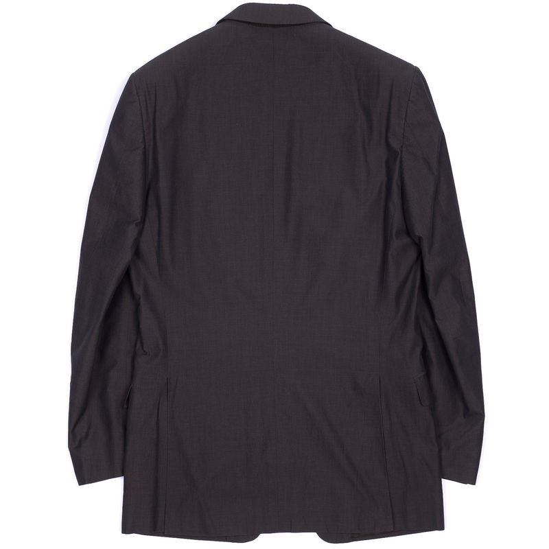 Zegna Grey Notch Lapel Business Suit