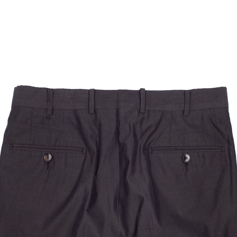 Zegna Grey Notch Lapel Business Suit