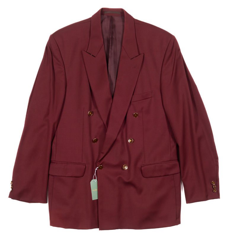 Burgundy Club Blazer
