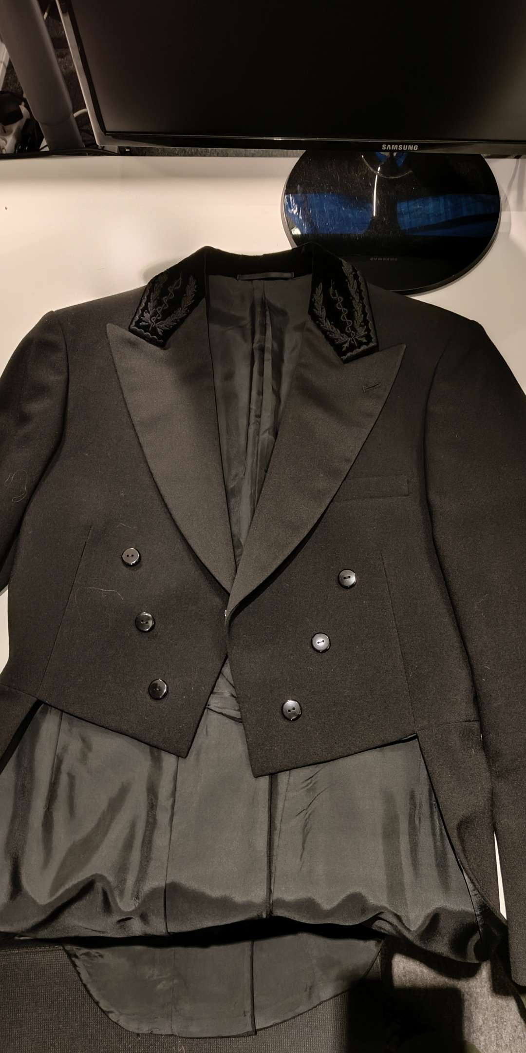 Doctors Embroidered Tailcoat