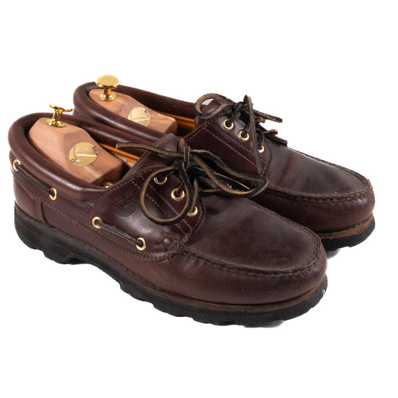 Timberland Boat Shoes Oxblood Leather