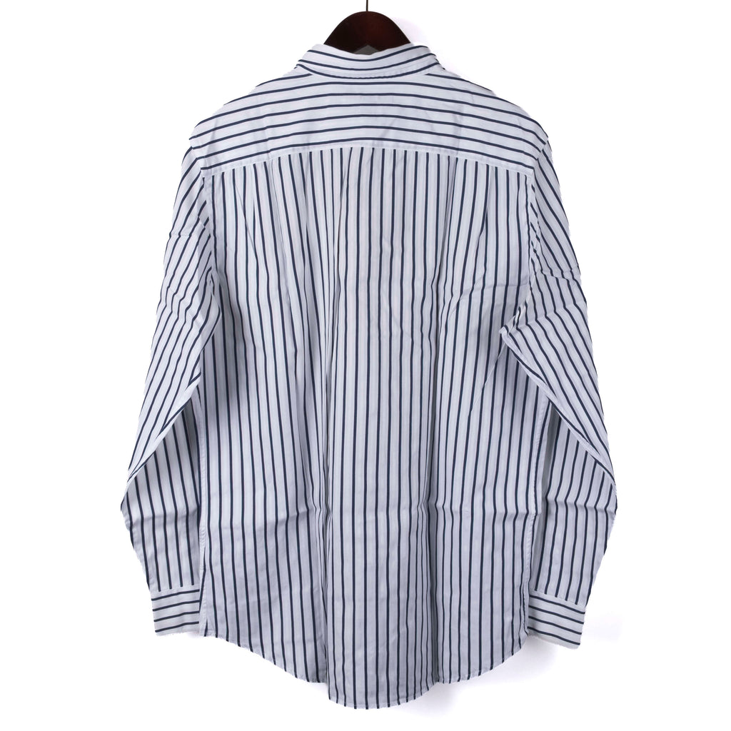 Blue Striped Business Shirt