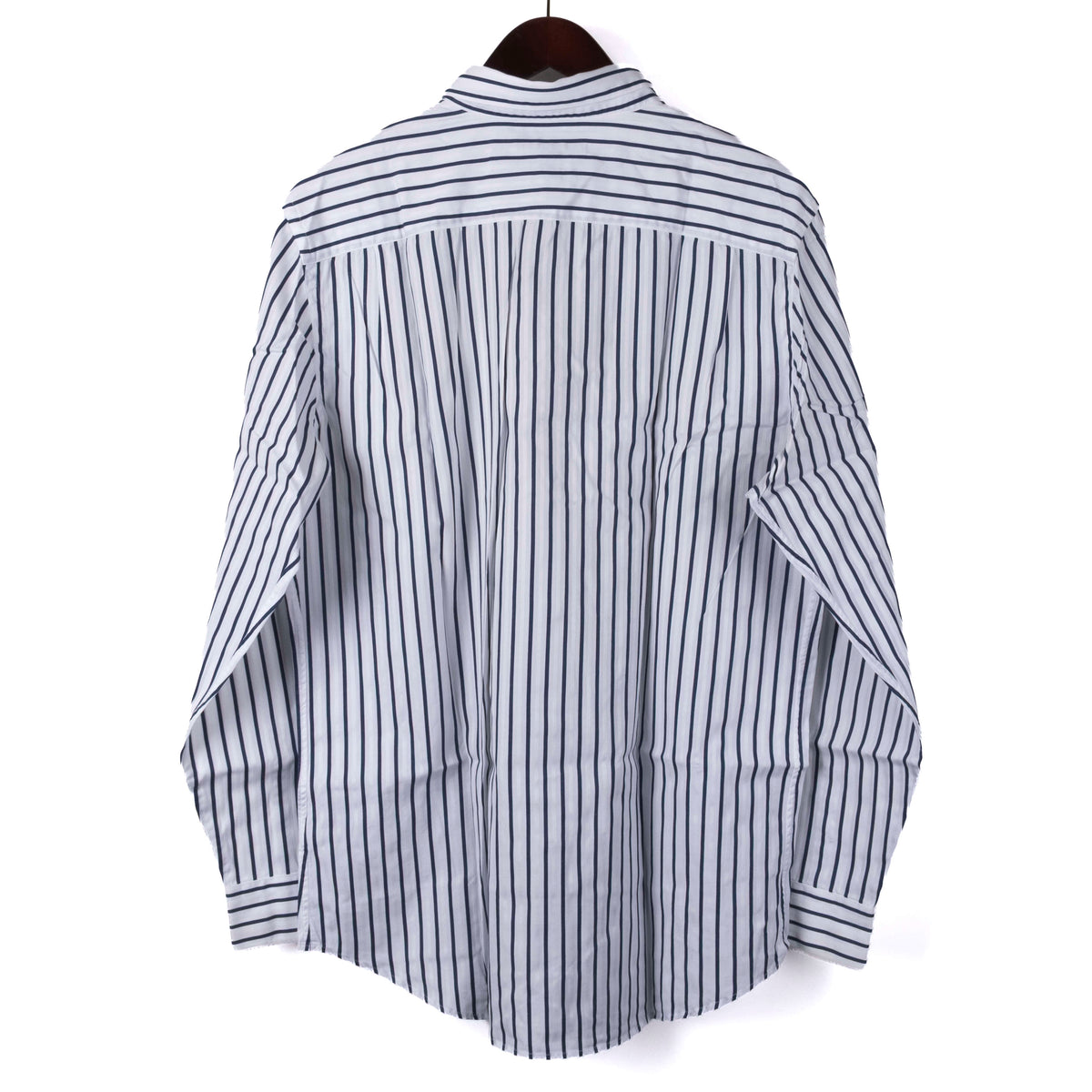Blue Striped Business Shirt