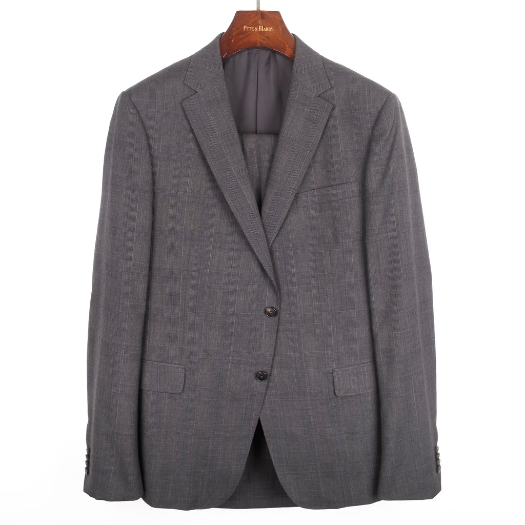 Grey Checked Business Suit