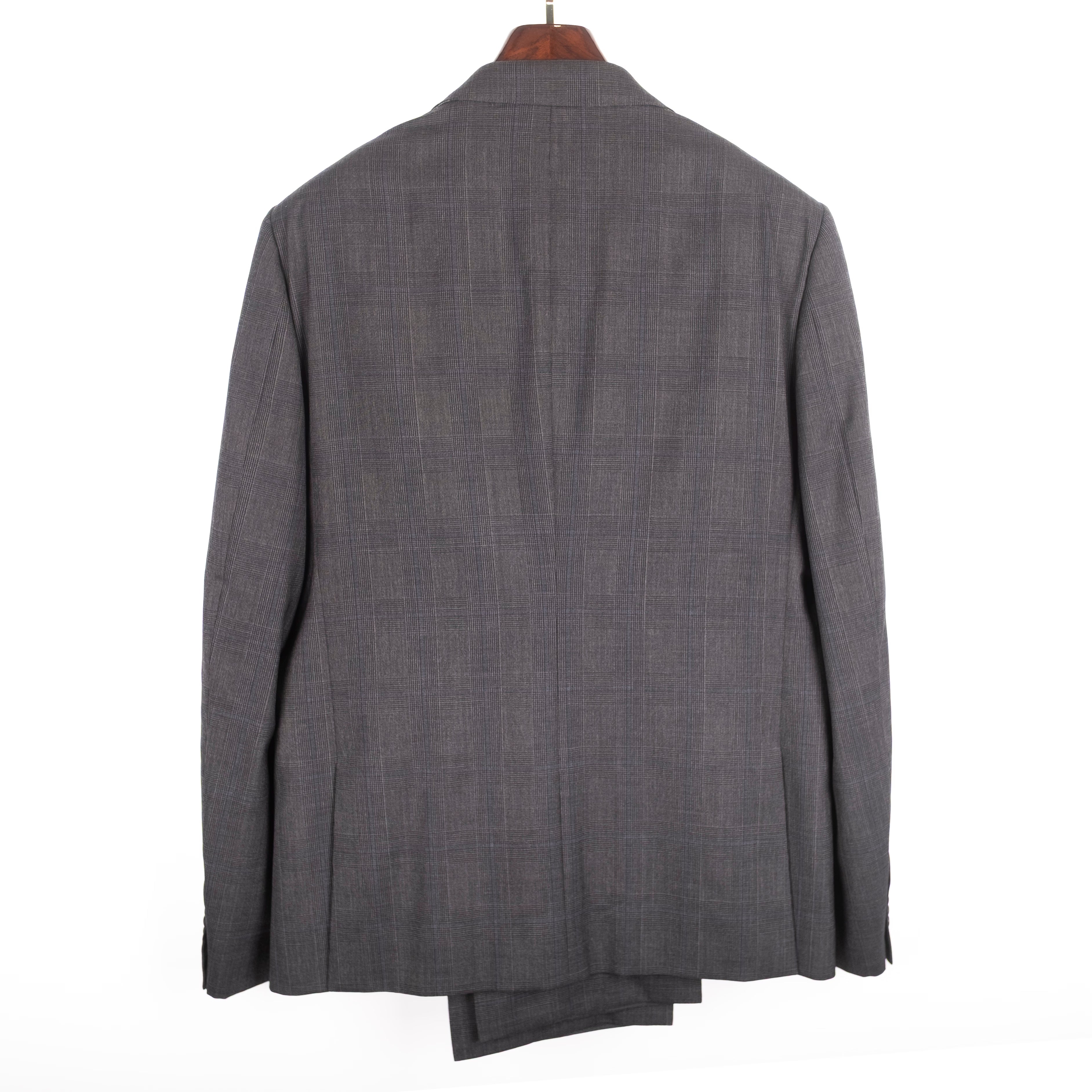 Grey Checked Business Suit