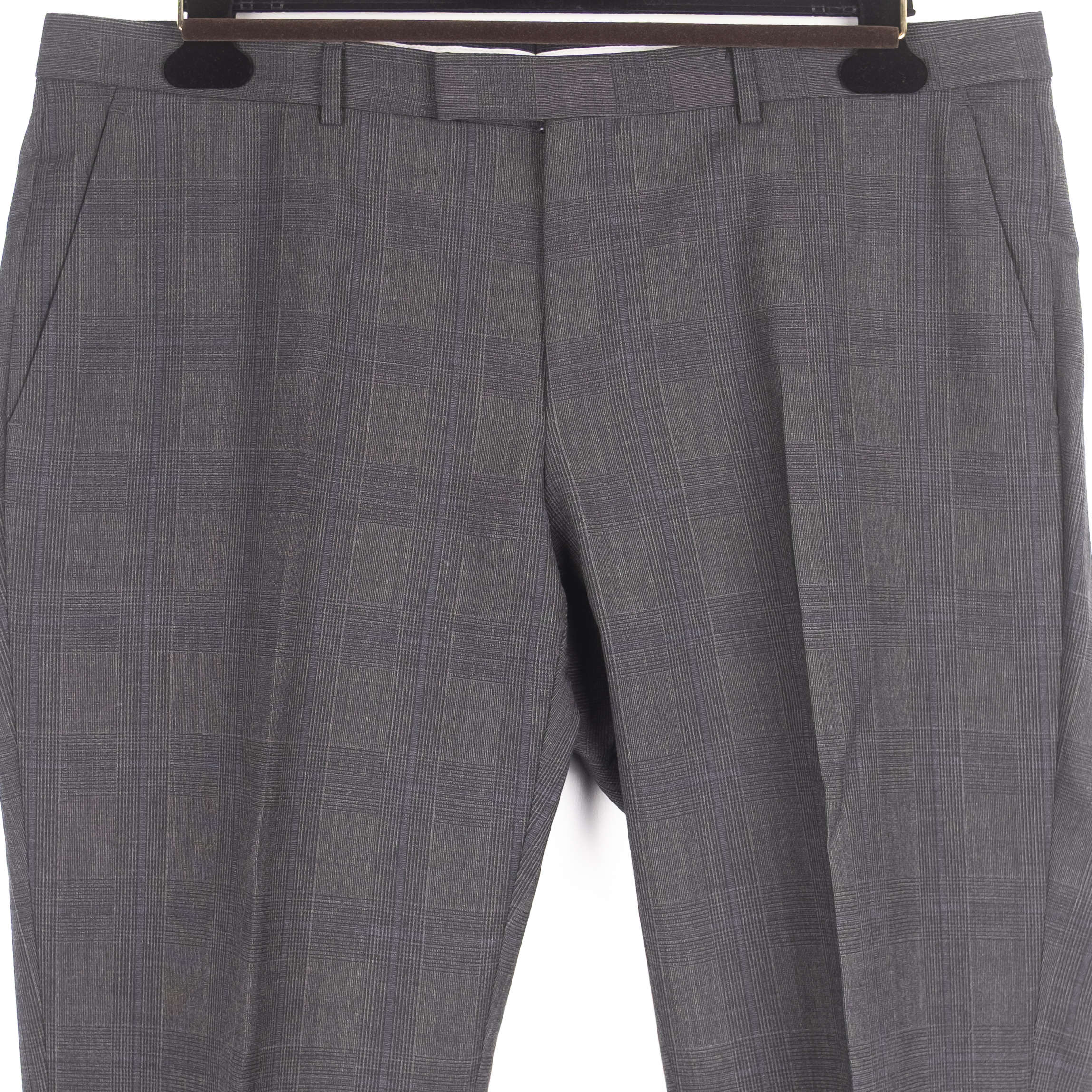 Grey Checked Business Suit