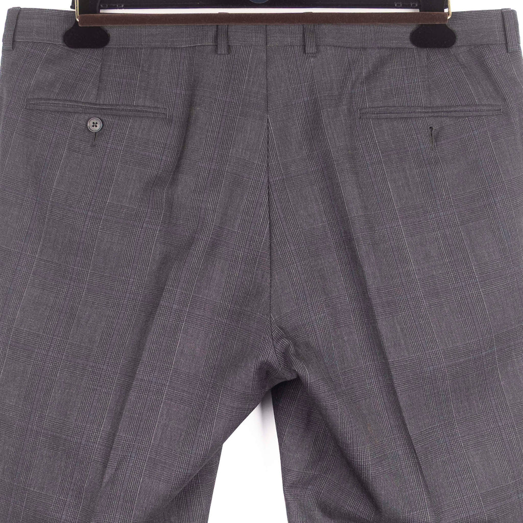 Grey Checked Business Suit