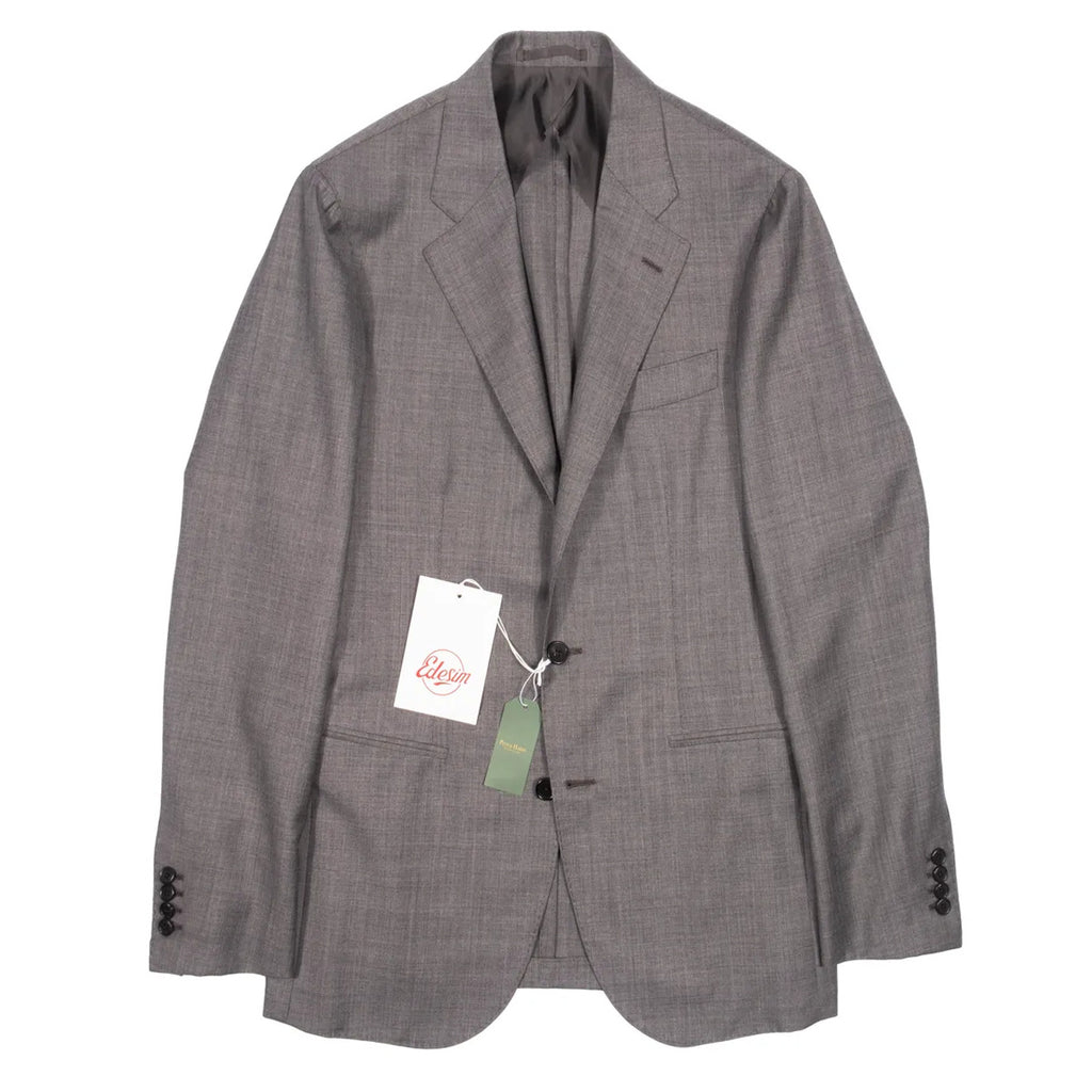 Neapolitan Hand Tailored Grey Business Suit Sz 48
