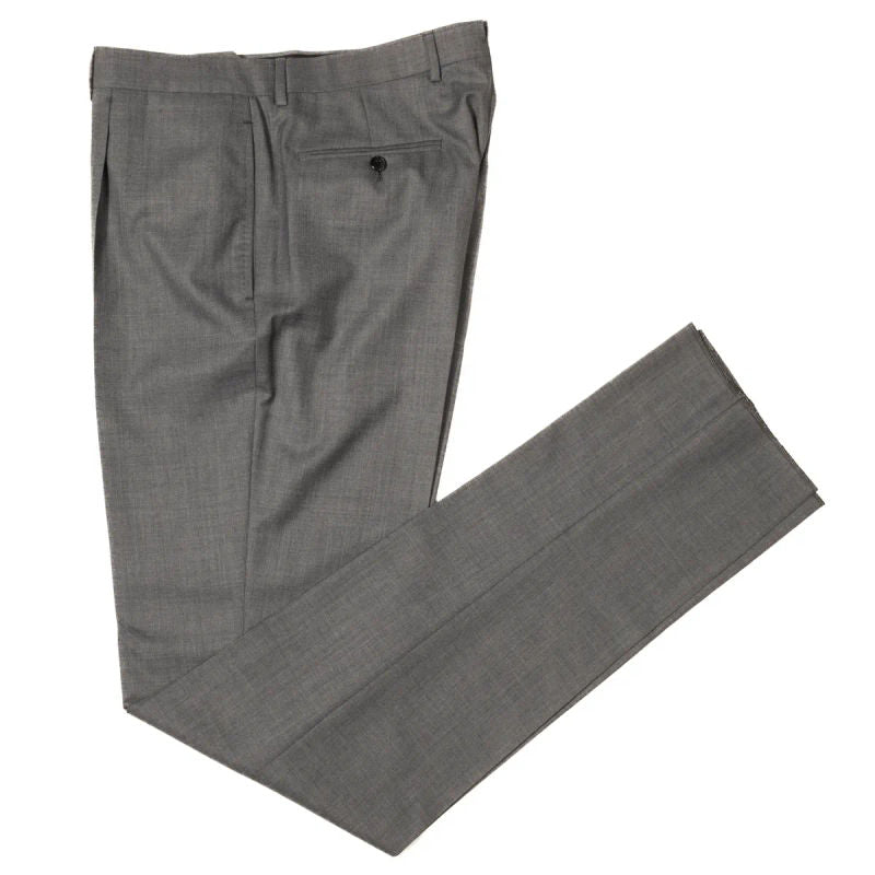 Neapolitan Hand Tailored Grey Business Suit Sz 46