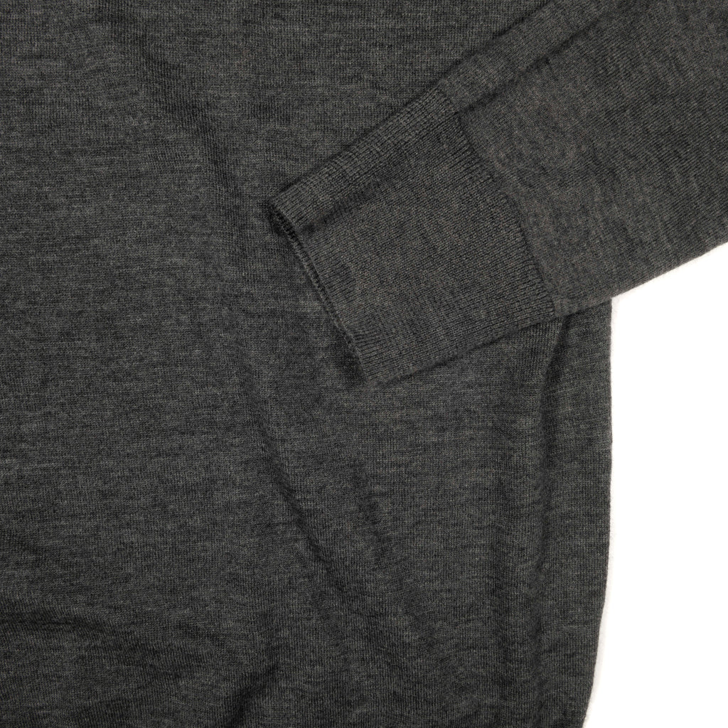 Soft Goat Flannel Fine Knit O-neck Sz XL (EU)