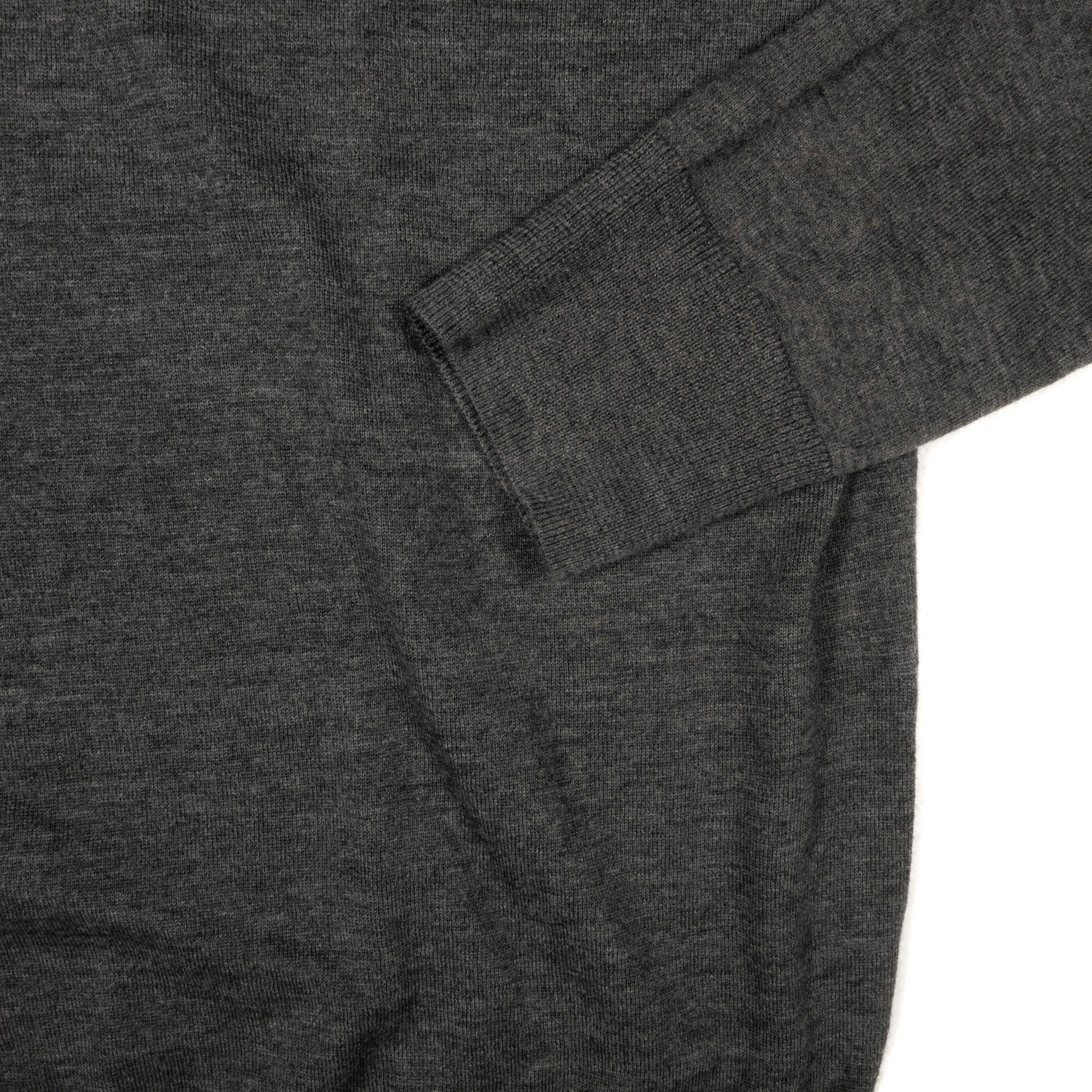 Soft Goat Flannel Fine Knit O-neck Sz XL (EU)