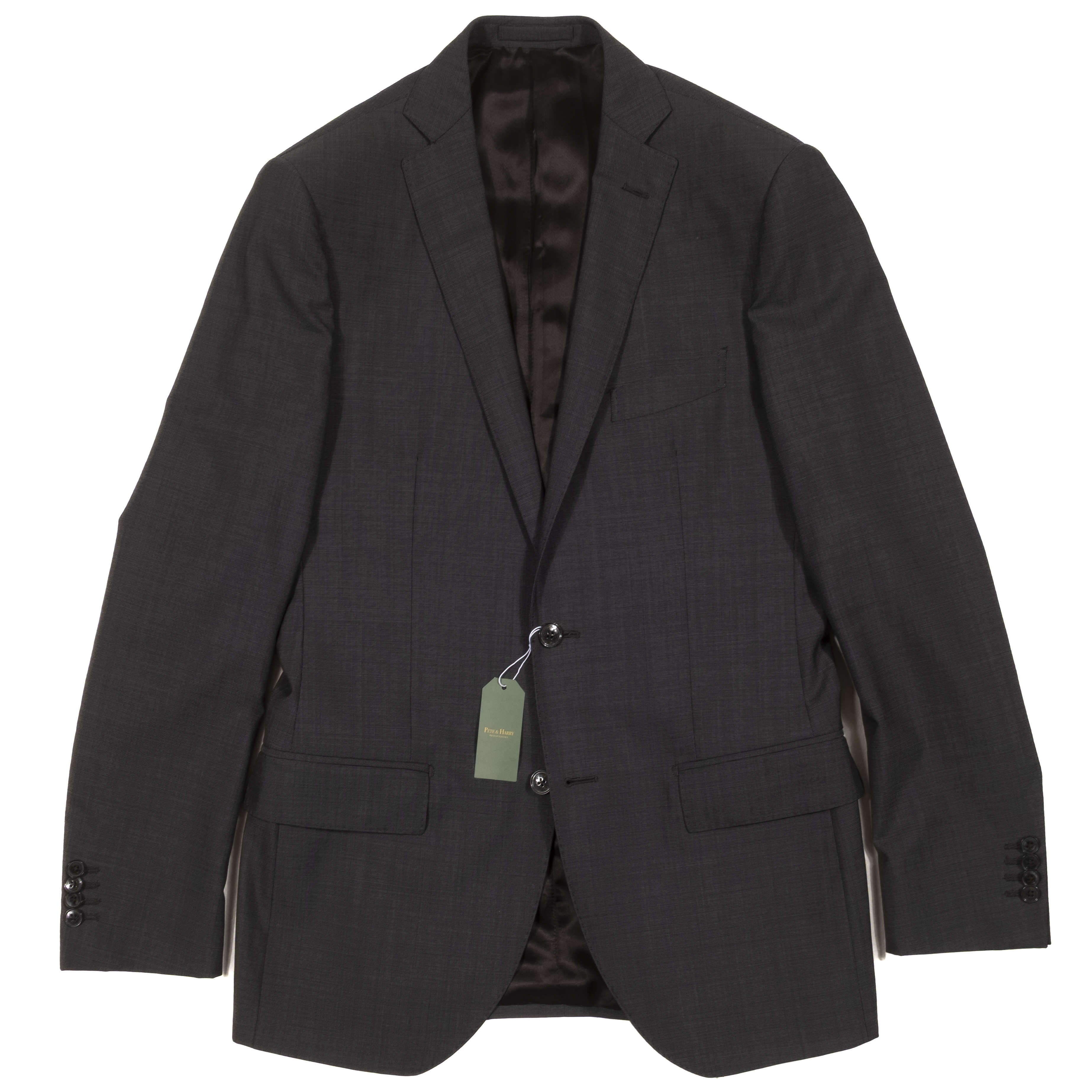 Luigi Bianchi Mantova Sartoria Grey Suit