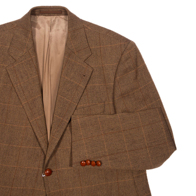 Hugo Boss Brown Check Sport Coat