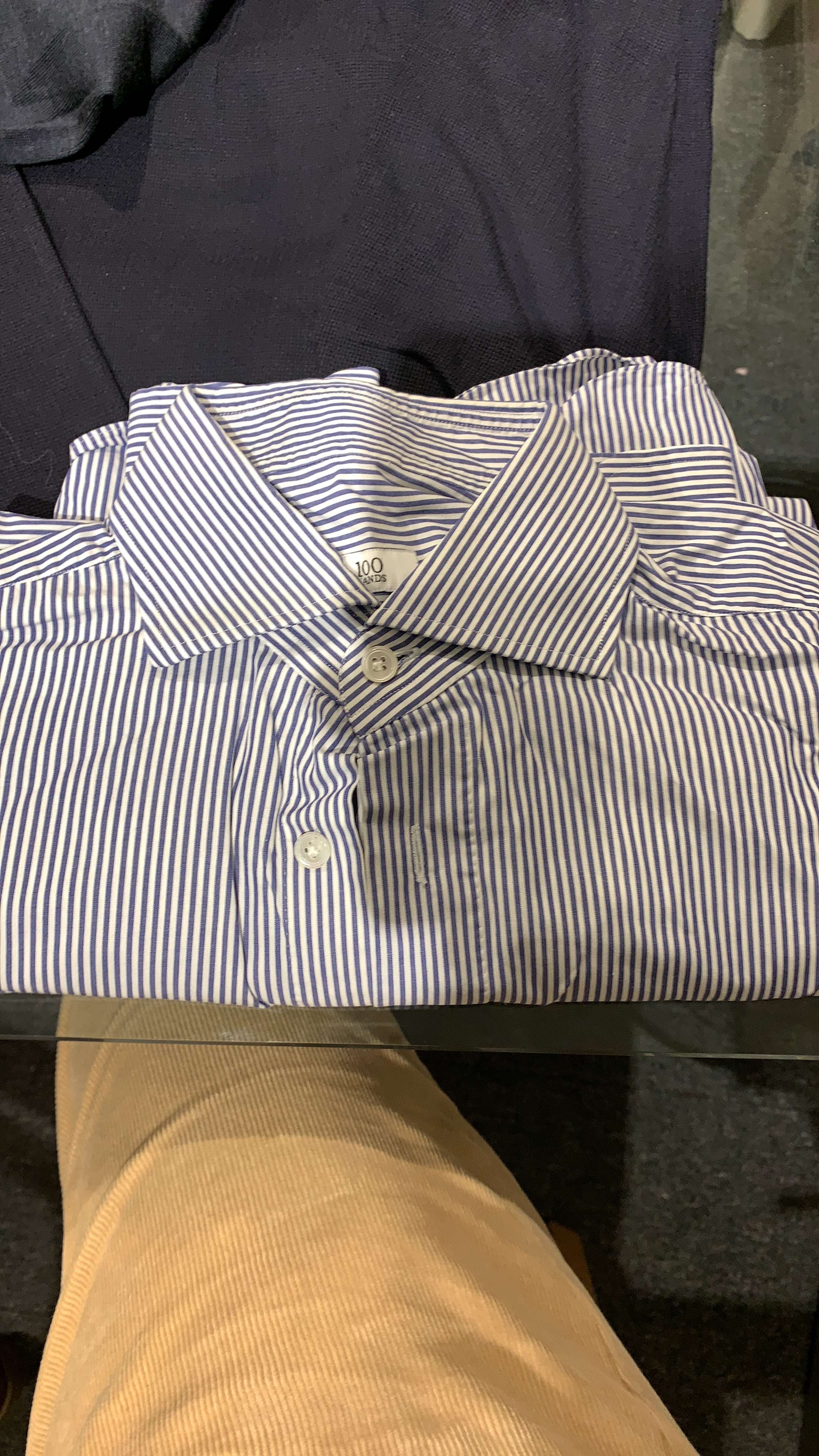 Blue Striped Shirt