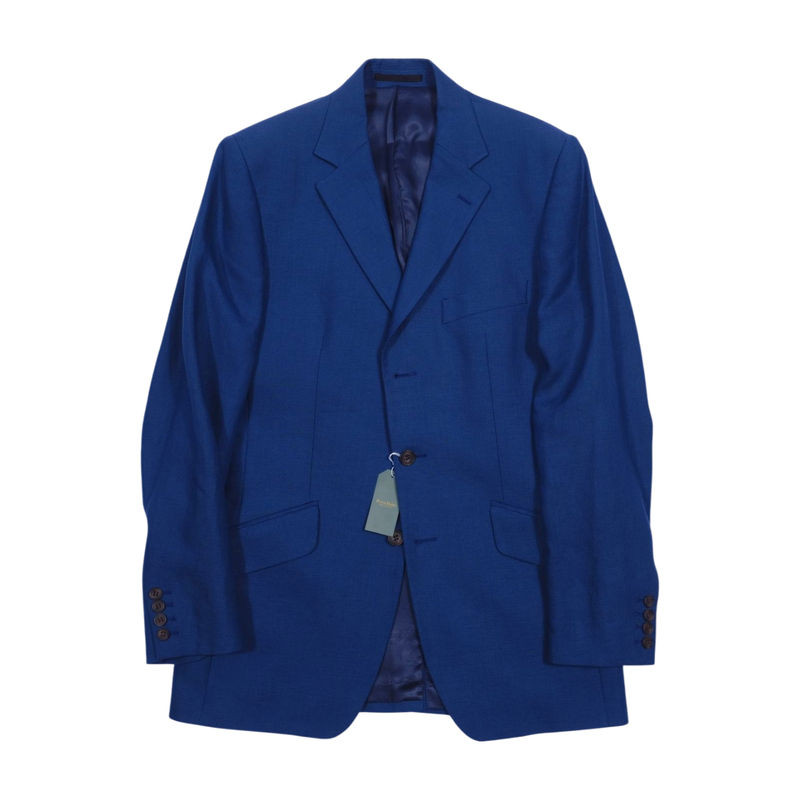 Hackett Blue Cotton Sport Coat