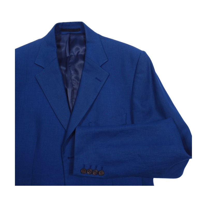 Hackett Blue Cotton Sport Coat