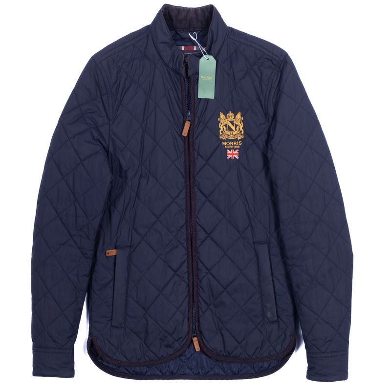 Navy Quilted Jacket