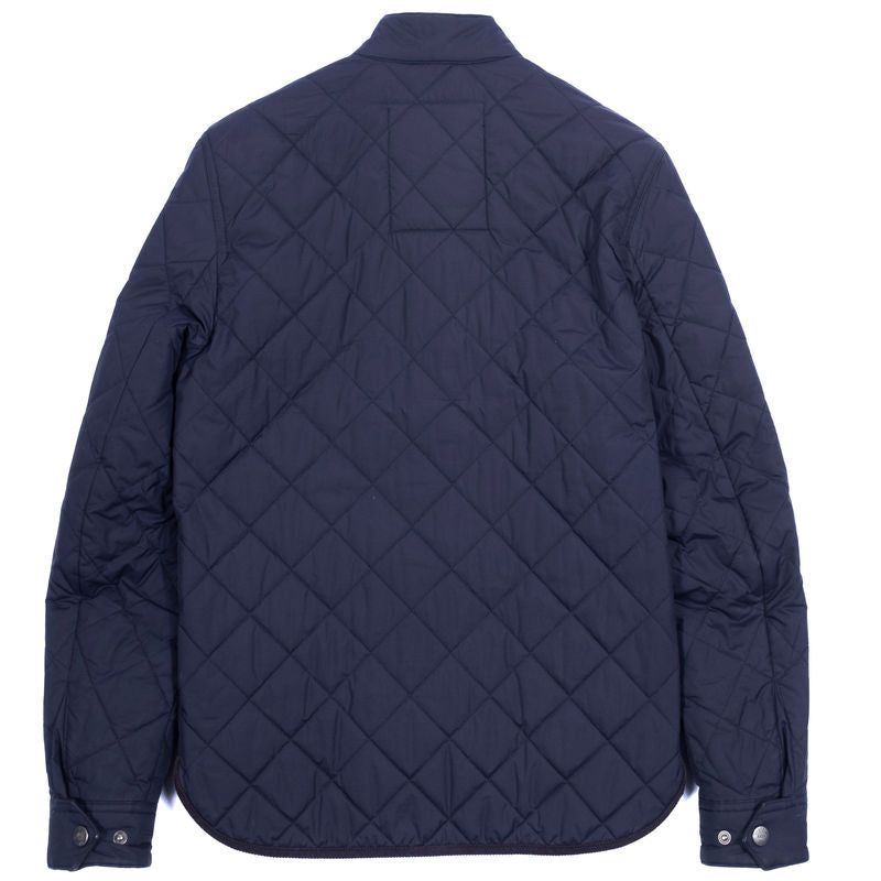 Navy Quilted Jacket