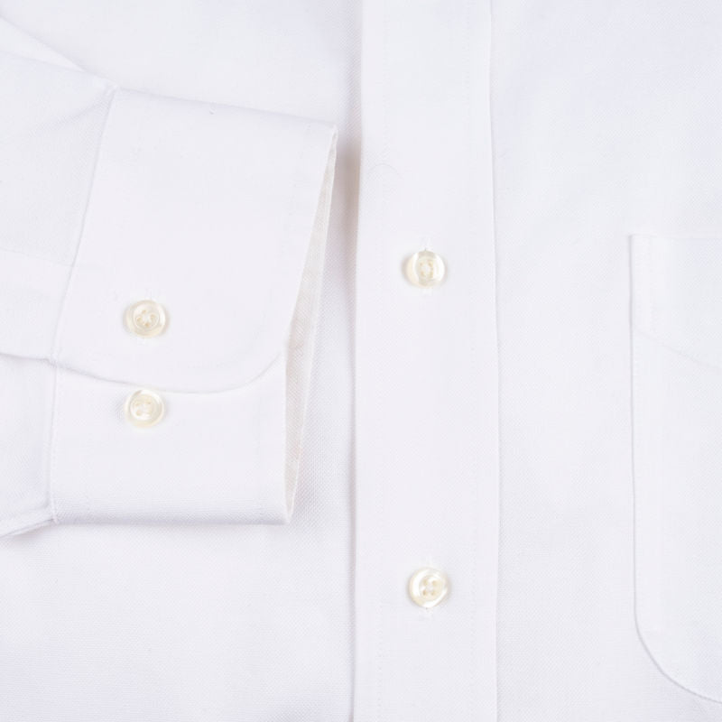 White Buttondown Casual Shirt
