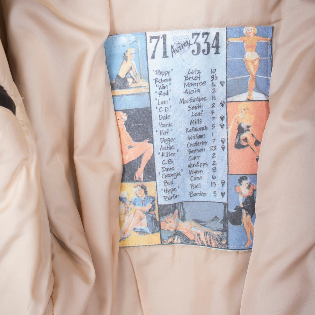 Brown Leather Flight A-2 Jacket