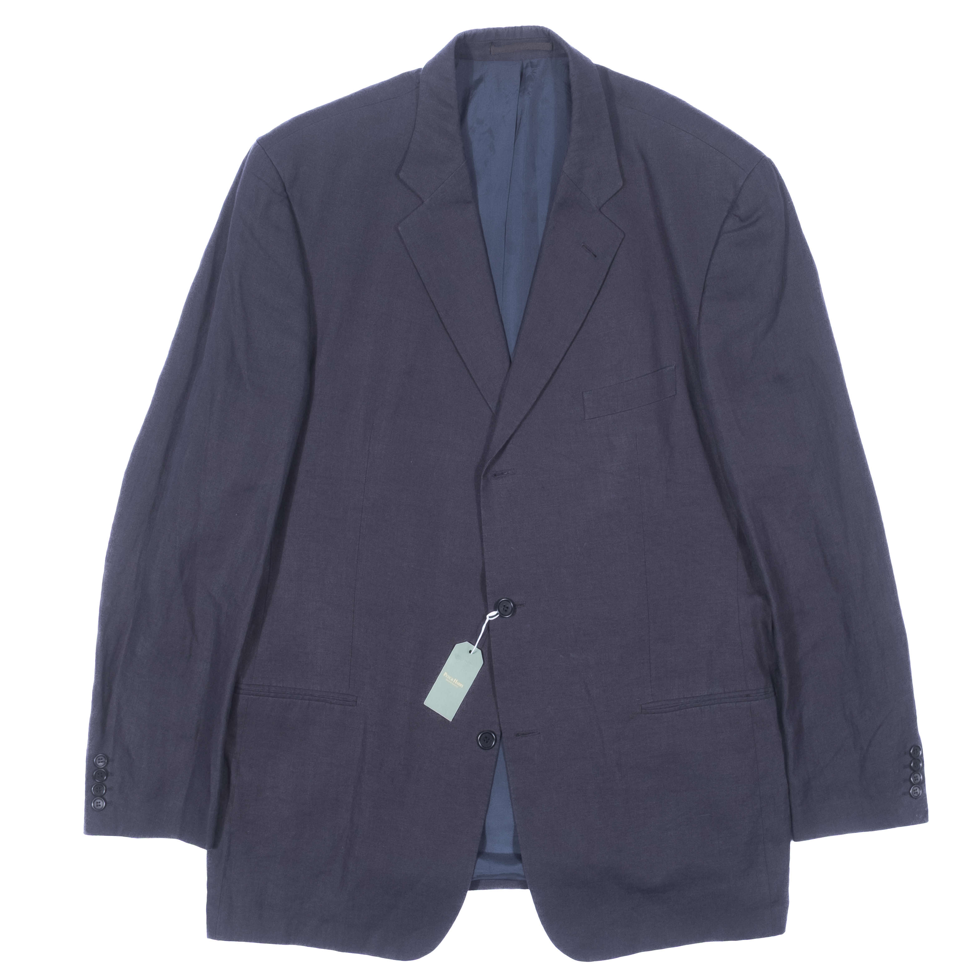 Navy Linen Sport Coat
