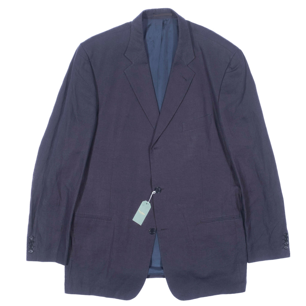 Navy Linen Sport Coat