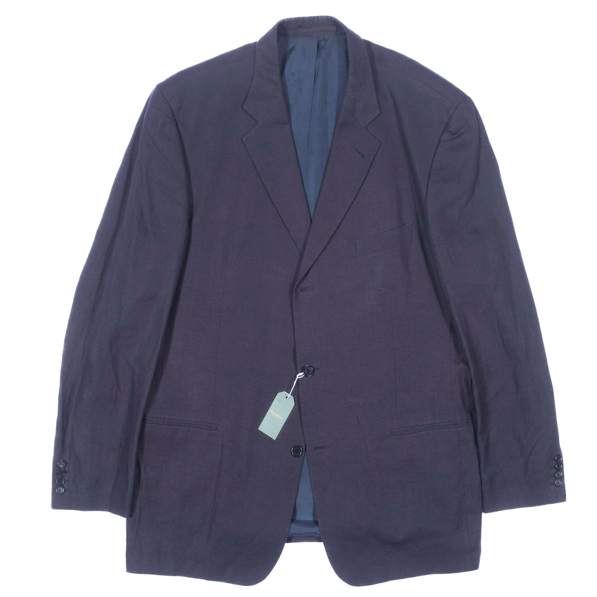 Navy Linen Sport Coat