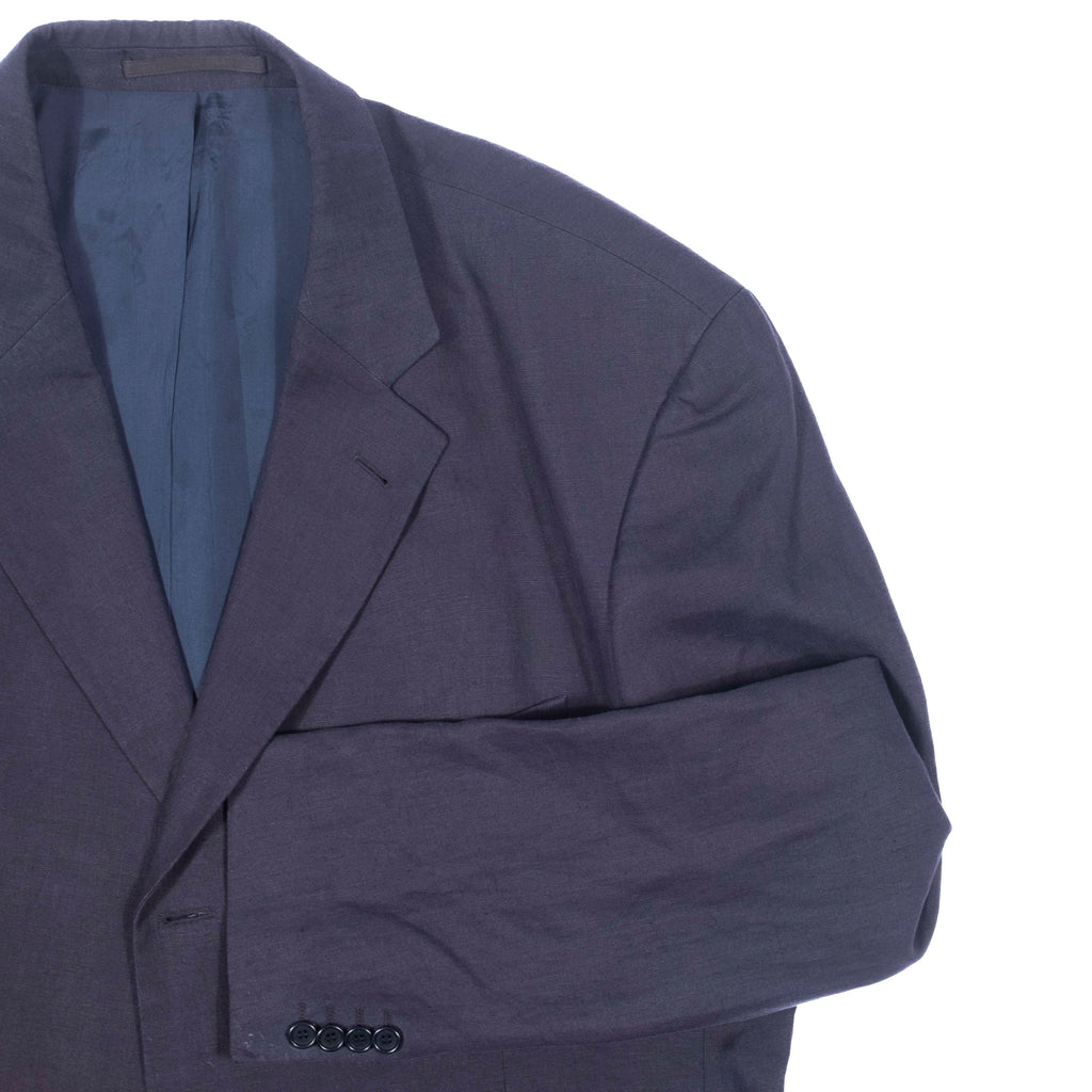 Navy Linen Sport Coat