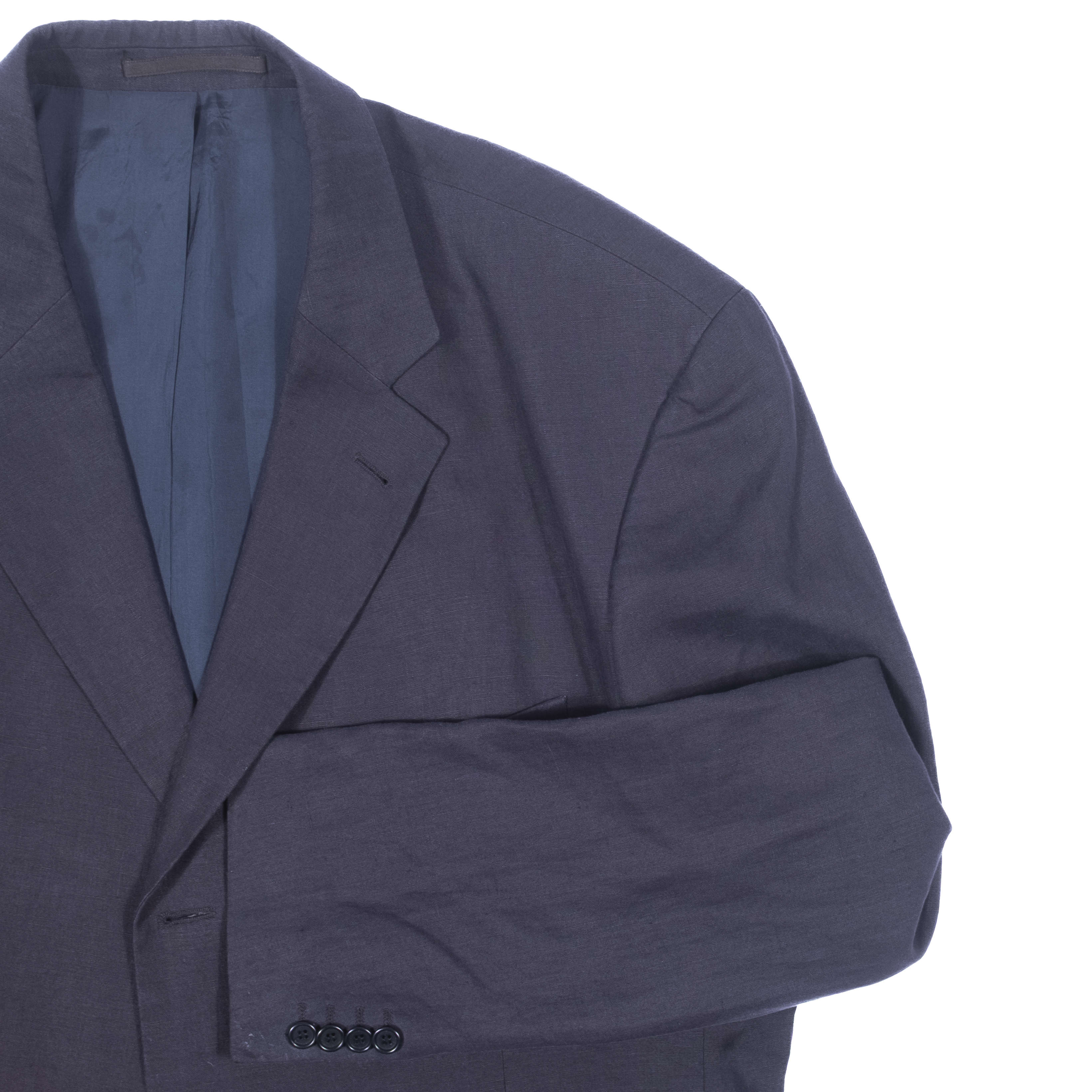 Navy Linen Sport Coat