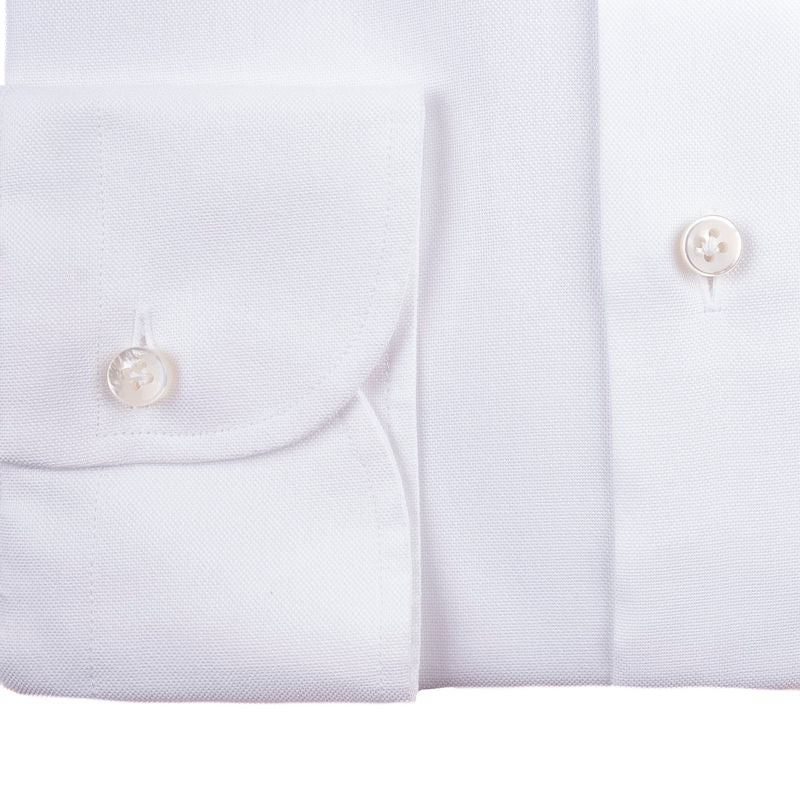 Neapolitan Hand Tailored White Business Shirt