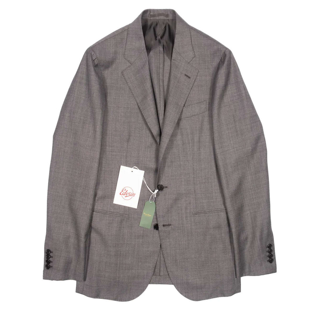 Neapolitan Hand Tailored Grey Business Suit Sz 50