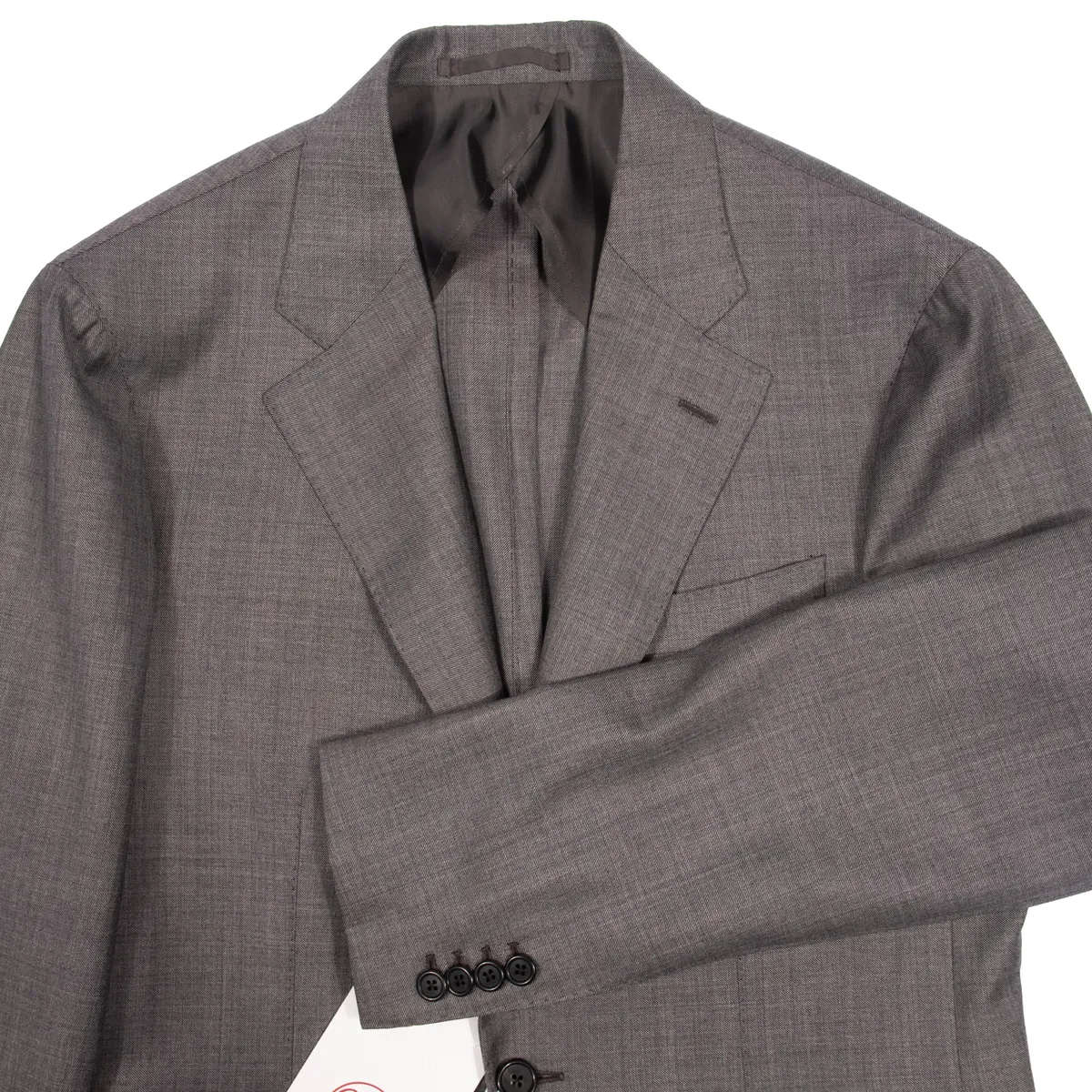 Neapolitan Hand Tailored Grey Business Suit Sz 50