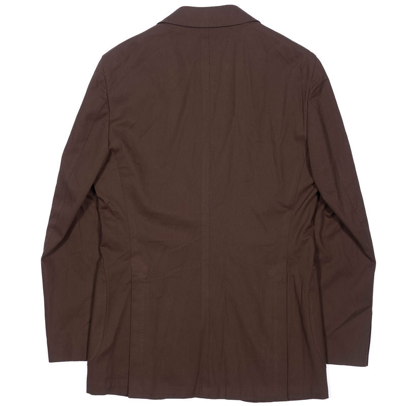 Herse Brown Cotton Suit, 52R