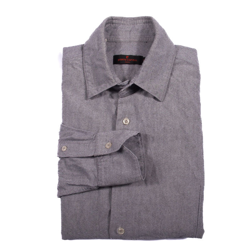 Pierre Cardin Grey Casual Shirt