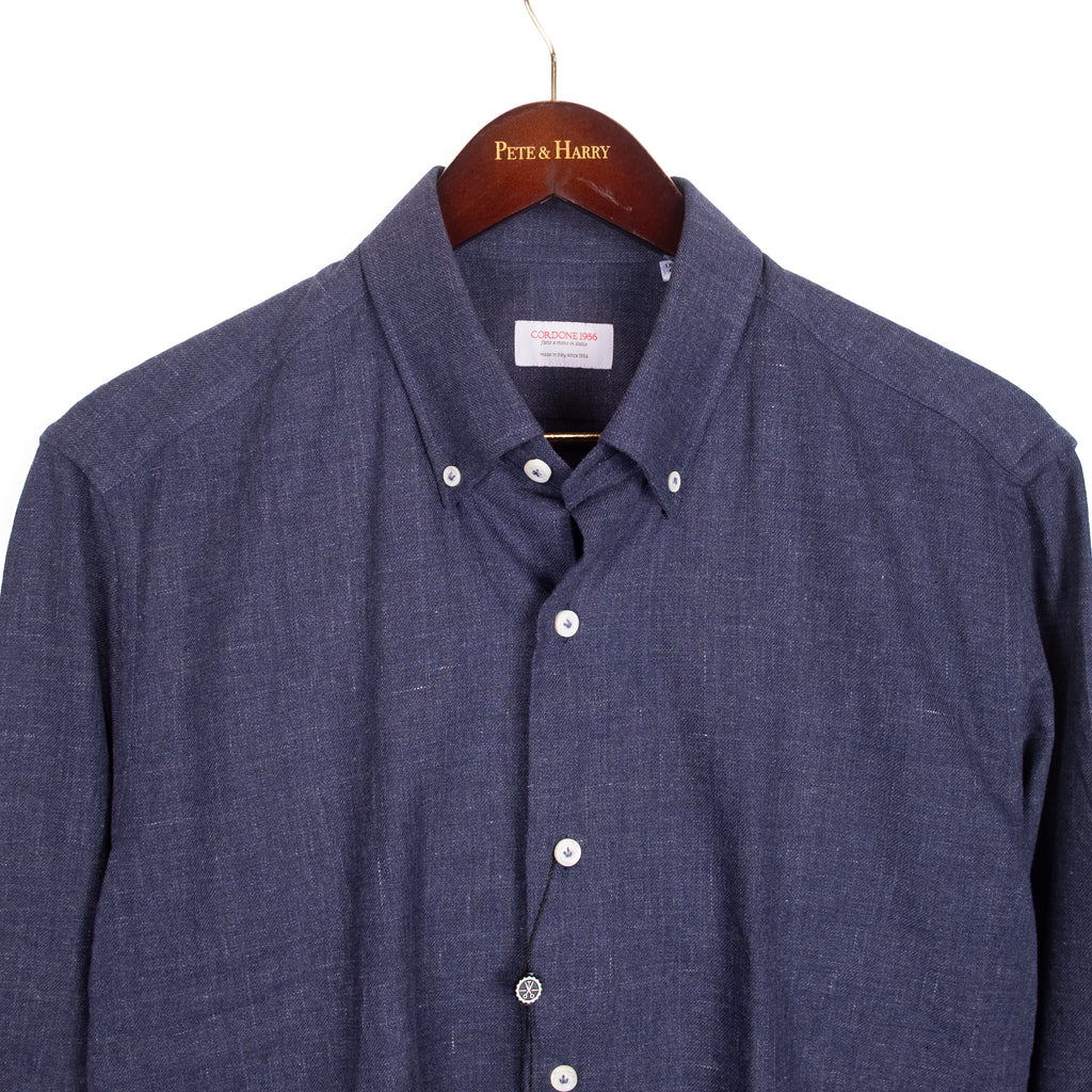 Navy Buttondown Shirt