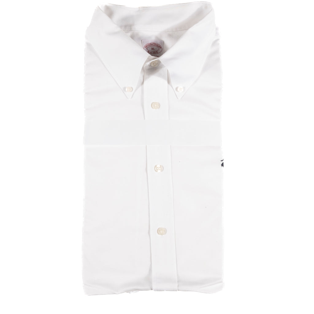Brooks Brothers White Oxford Buttondown Shirt
