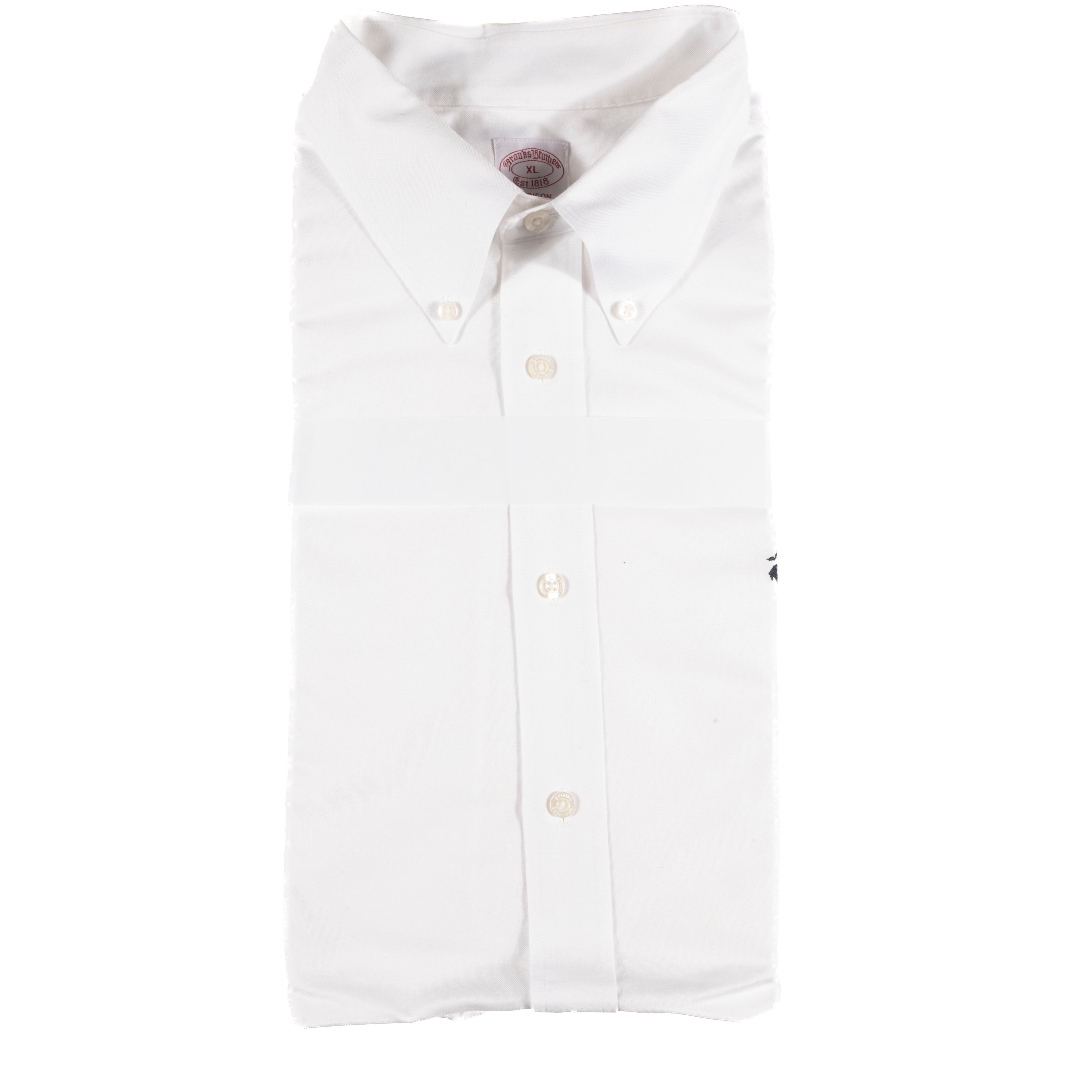 Brooks Brothers White Oxford Buttondown Shirt