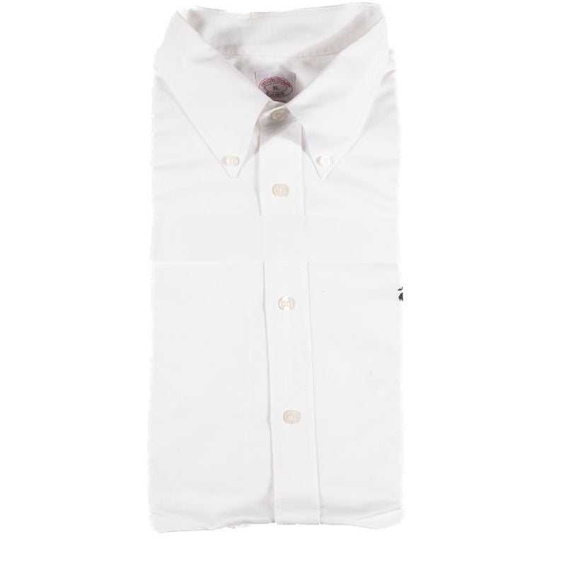 Brooks Brothers White Oxford Buttondown Shirt
