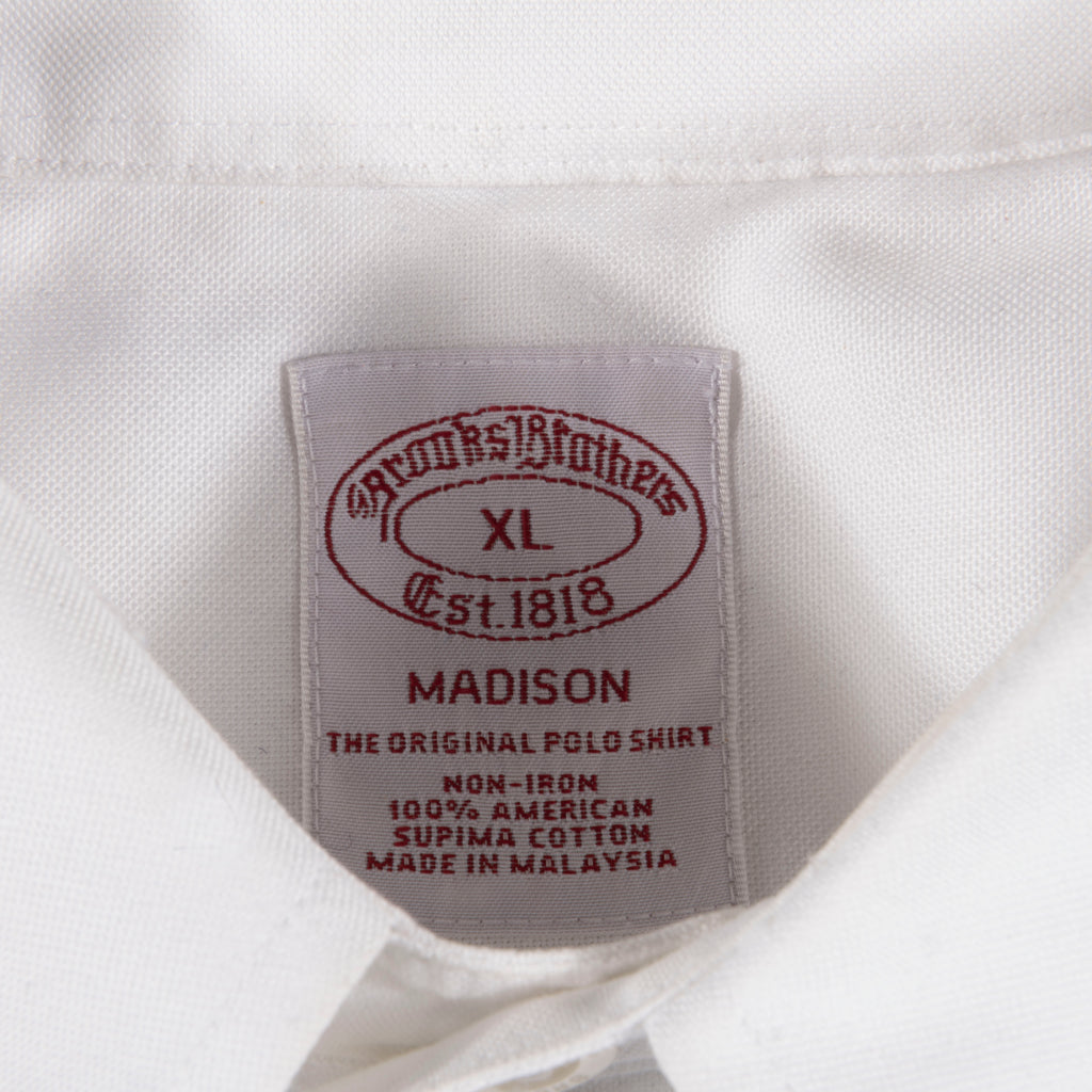 Brooks Brothers White Oxford Buttondown Shirt