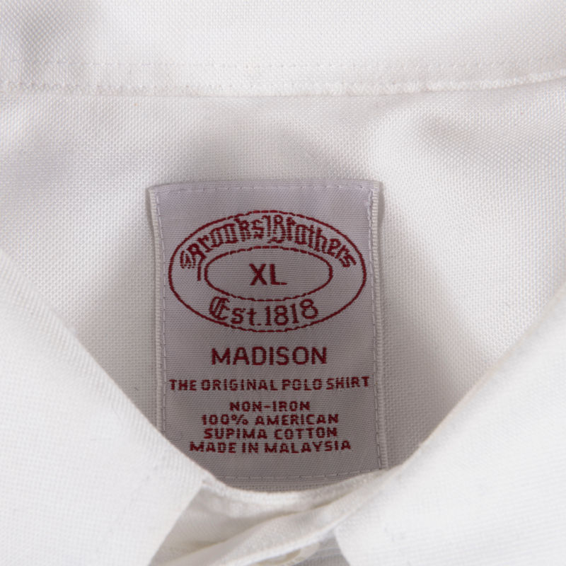 Brooks Brothers White Oxford Buttondown Shirt