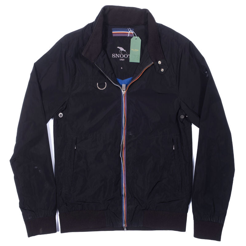 Snoot Black Windbreaker Sz S