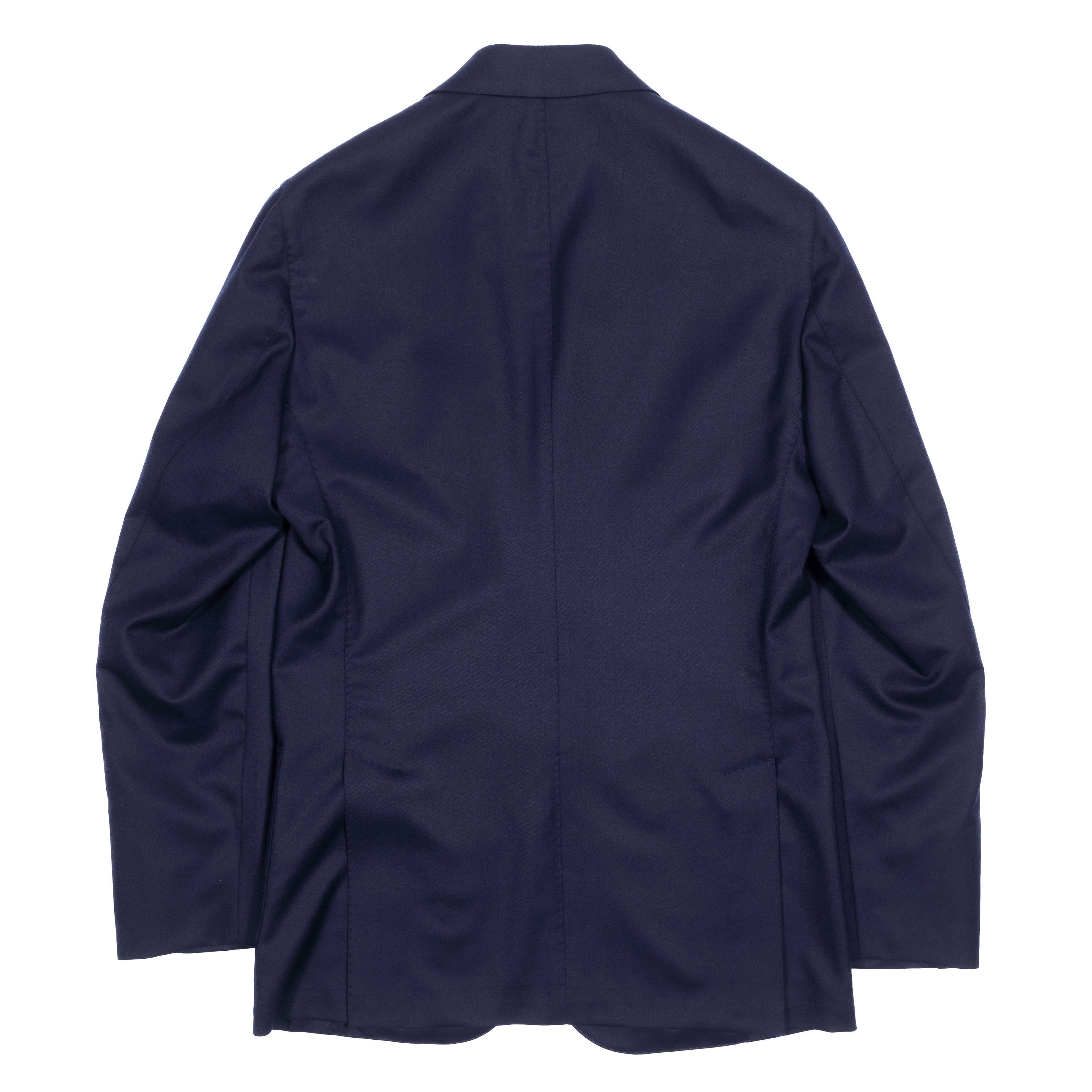 Neapolitan Hand Tailored Drapers Navy Club Blazer