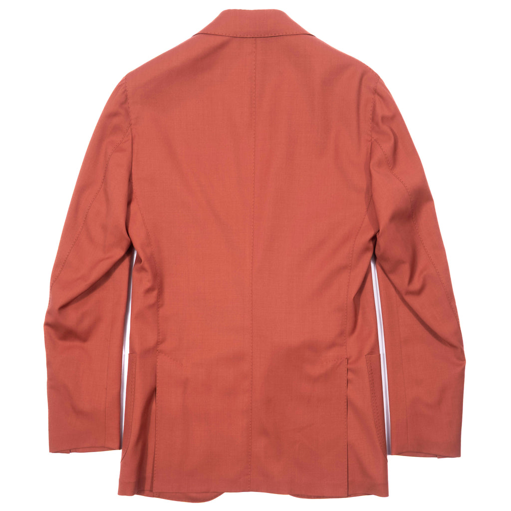 Est Retail Price 15 000 SEK - Neapolitan Hand Tailored Orange Holland & Sherry Wool Sport Coat Sz 46